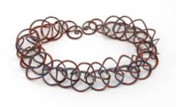 Windsong Jewellery Design Copper Super-Sized Loop-in-Loop Chain Necklace